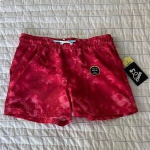 Art Class Boys Swim Trunks Red Size Extra Large XL 14 NWT